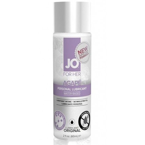 Лубрикант на водной основе для женщин JO AGAPE LUBRICANT ORIGINAL - 60 мл.